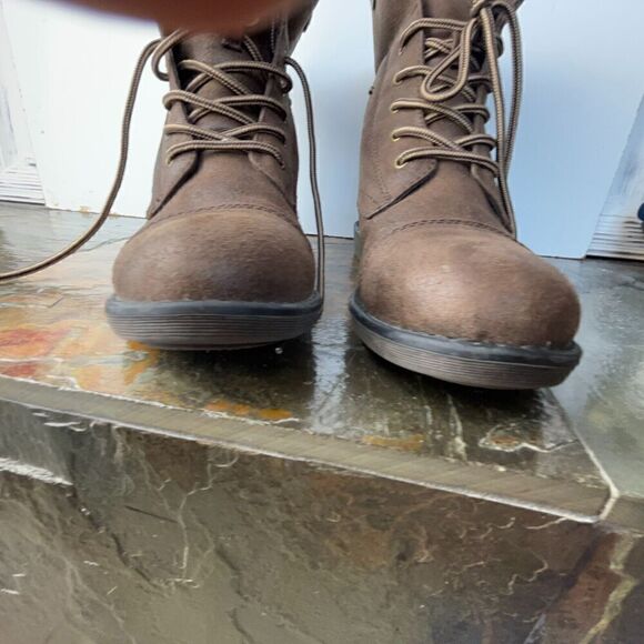 Women's Warm Boots Cliffs by White Mountain C25084 Duena Knit Tops Brown Size 7M - Picture 5 of 15